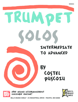 Book cover for Trumpet Solos - Intermediate to Advanced