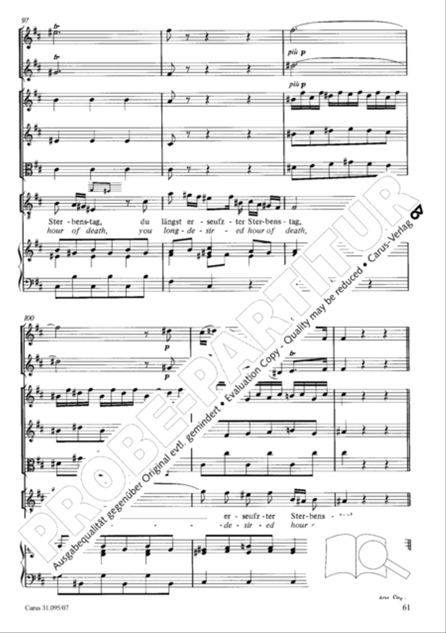 For me to live is Jesus (Christus, der ist mein Leben) STB scores gallery preview page 62