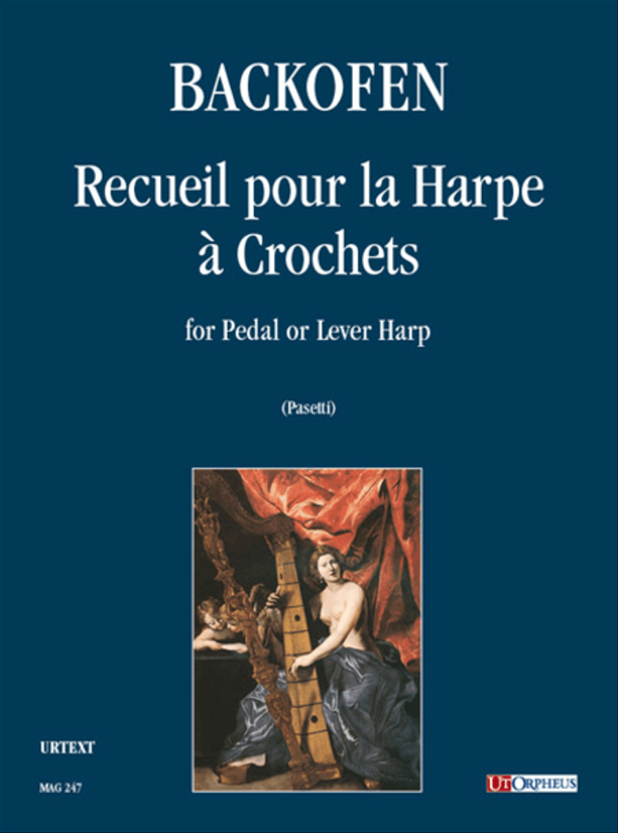 Recueil pour la Harpe à Crochets for Pedal or Lever Harp Pedal Harp scores gallery preview page 1