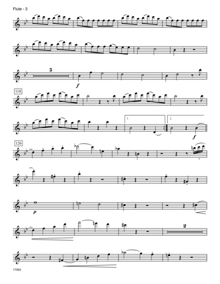 Symphony No. 40, Movement IV (Allegro Assai) - Flute