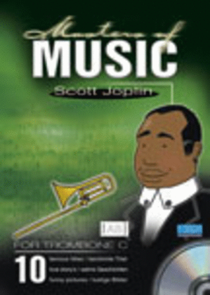 Book cover for Masters Of Music - Scott Joplin