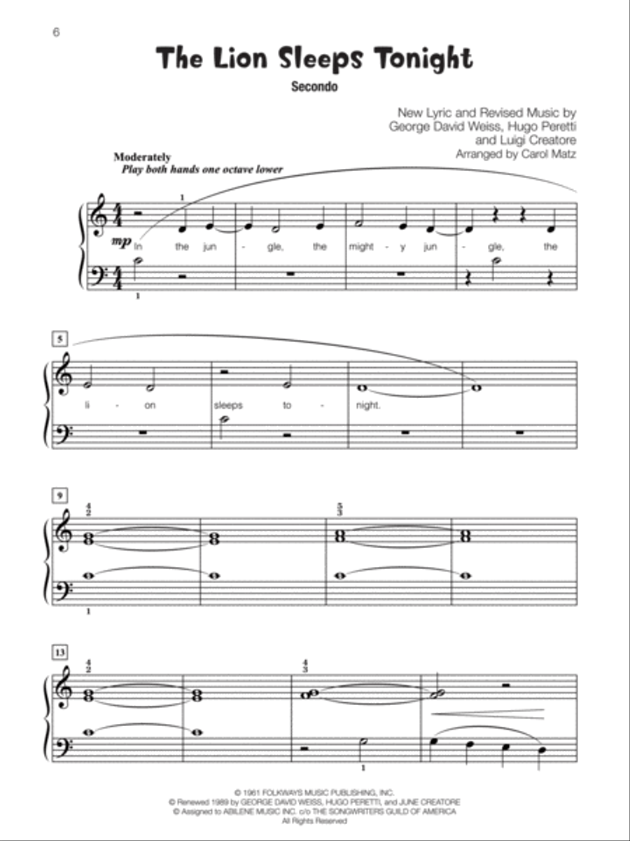 Famous & Fun Pop Duets, Book 2 Small Ensemble scores gallery preview page 2