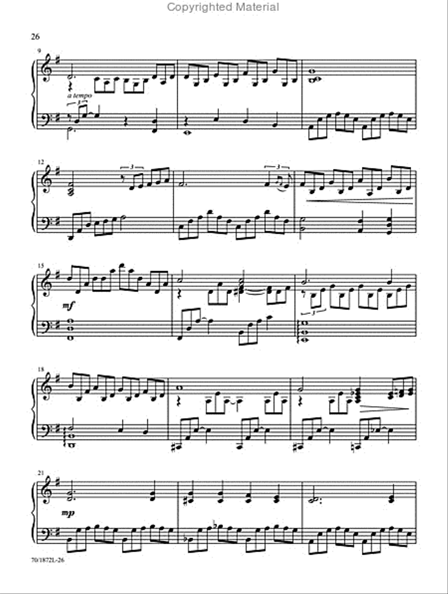 The Art of the Piano, Volume 3 Piano Solo scores gallery preview page 5
