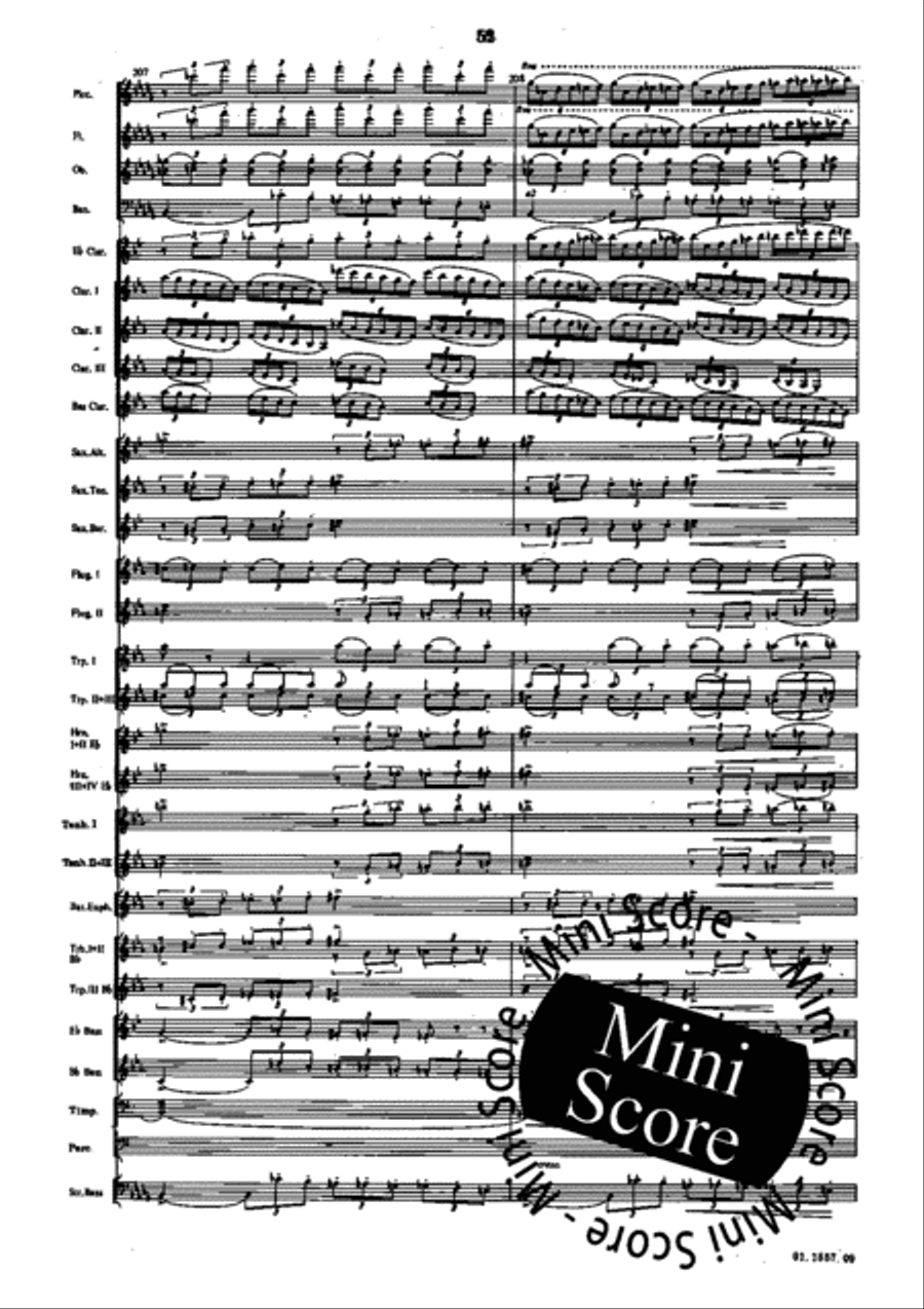 Evocazioni Evocazioni Concert Band scores gallery preview page 56