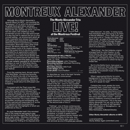 Monty Alexander Trio