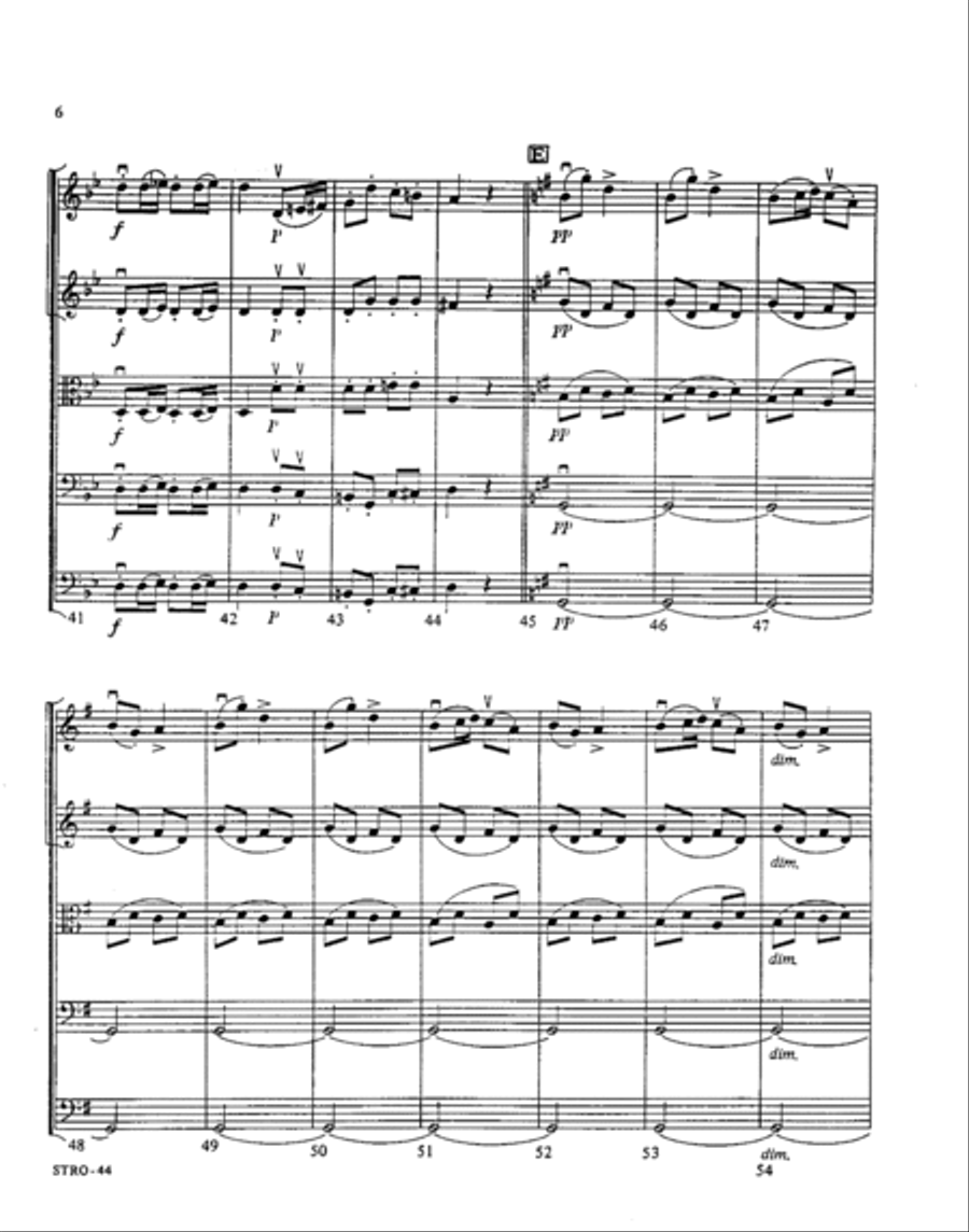 Rosamunde Ballet Music No. I Orchestra scores gallery preview page 5