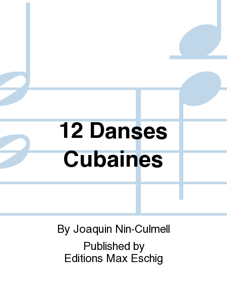 12 Danses Cubaines