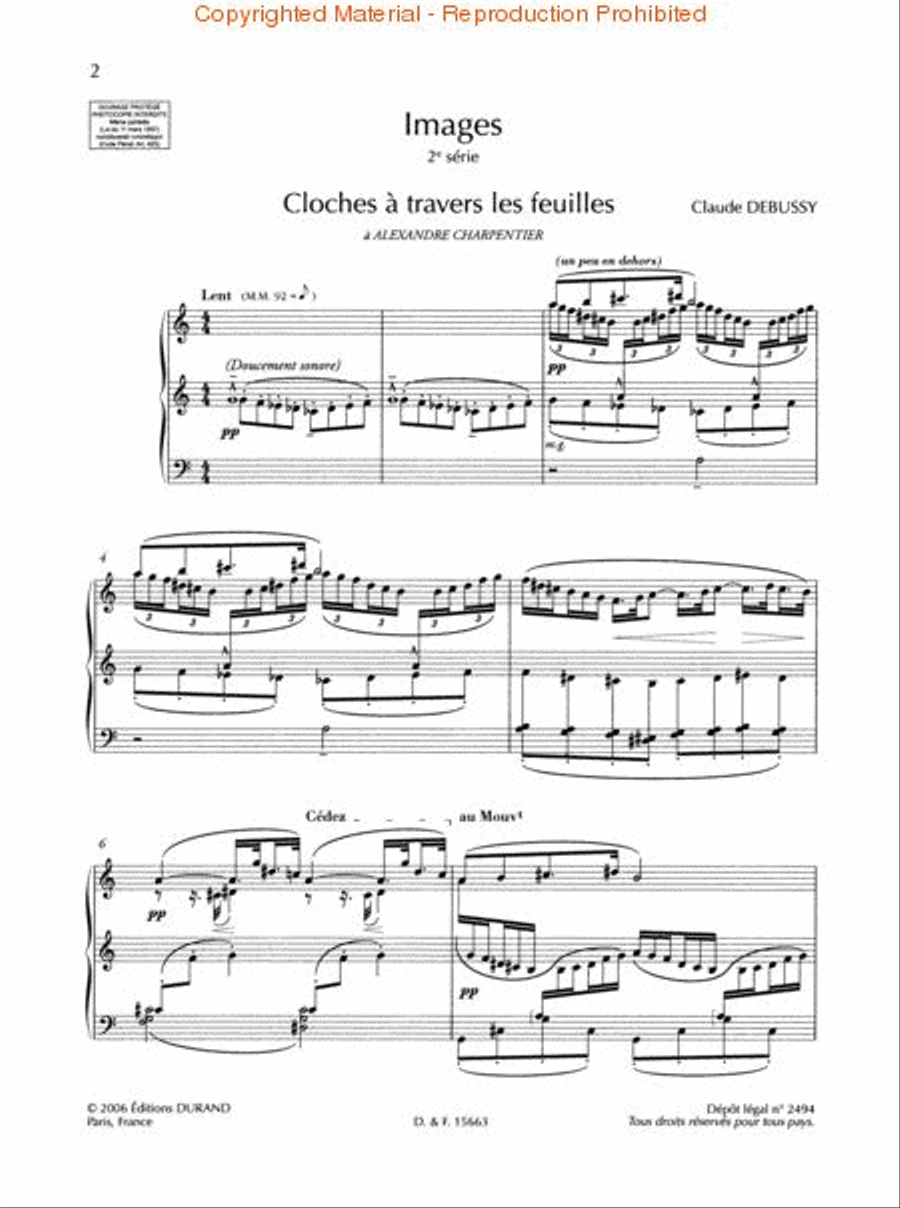 Images, 2nd Set Piano Solo scores gallery preview page 2