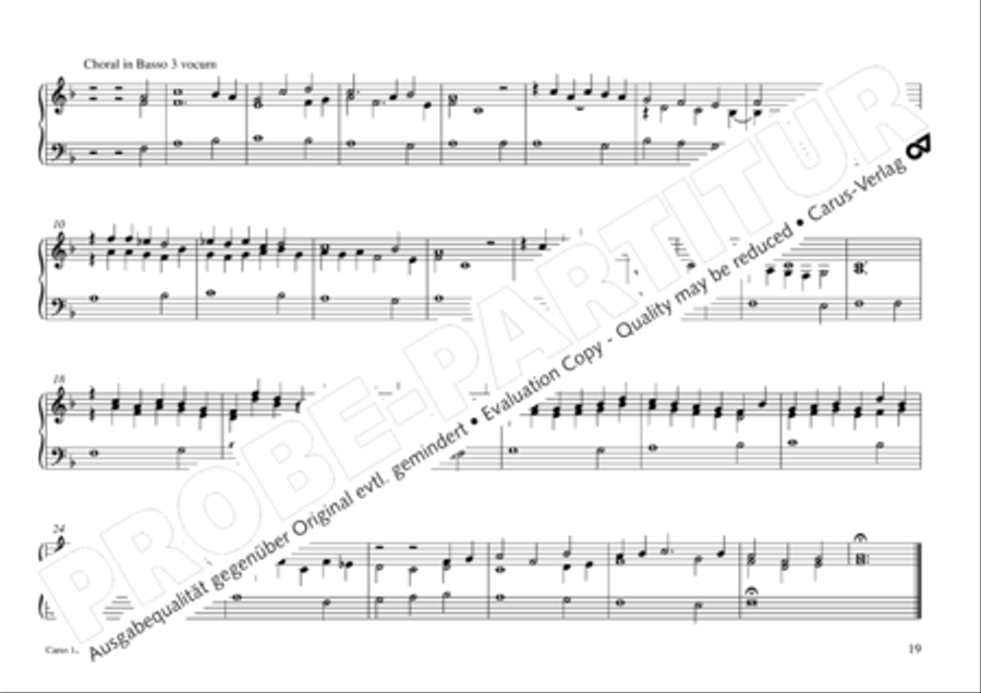 Organ music of the Hasse family Organ Solo scores gallery preview page 20