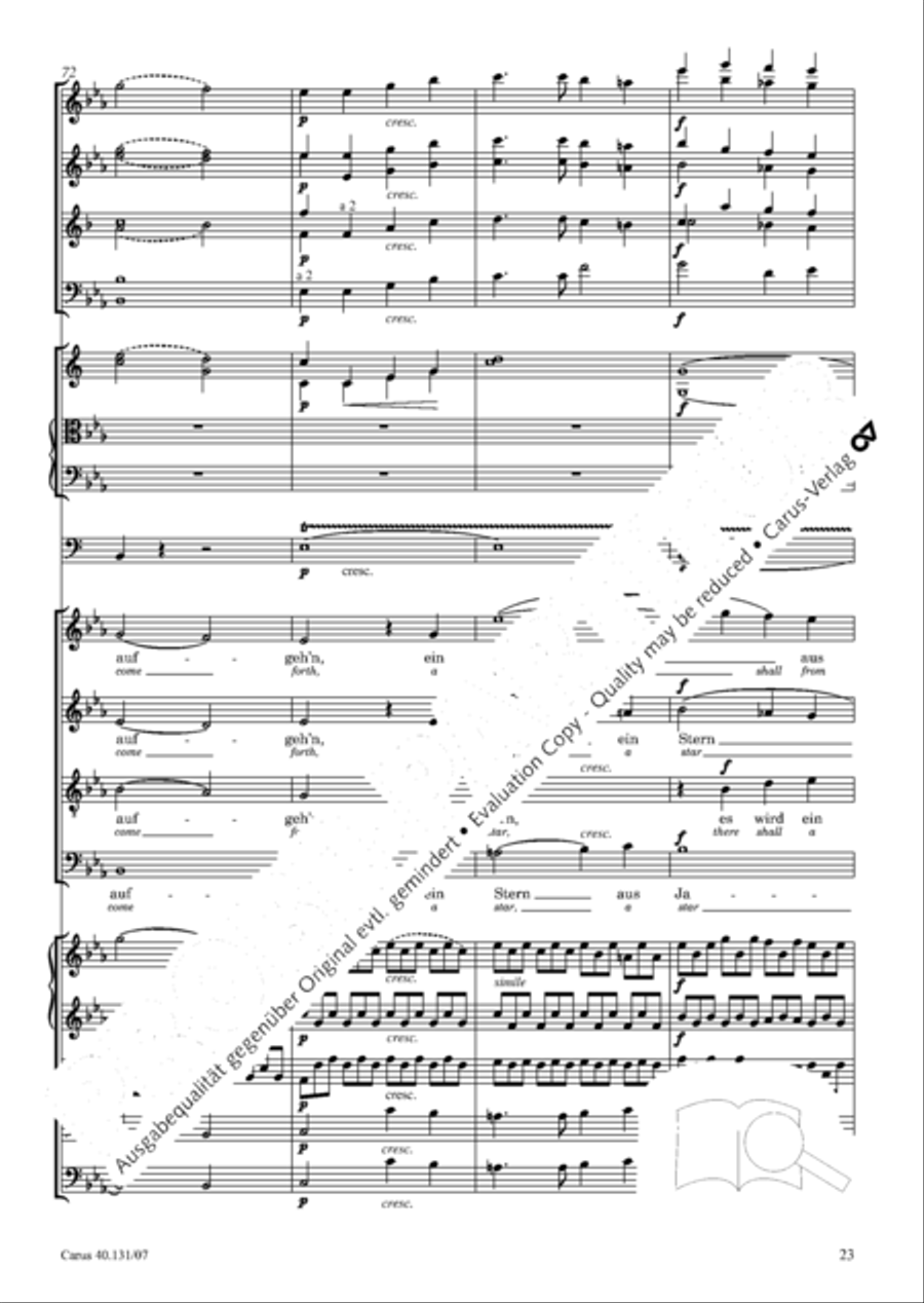 Christus Choir scores gallery preview page 40