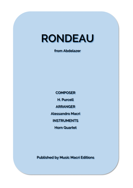 RONDEAU from Abdelazer by H. Purcell image number null