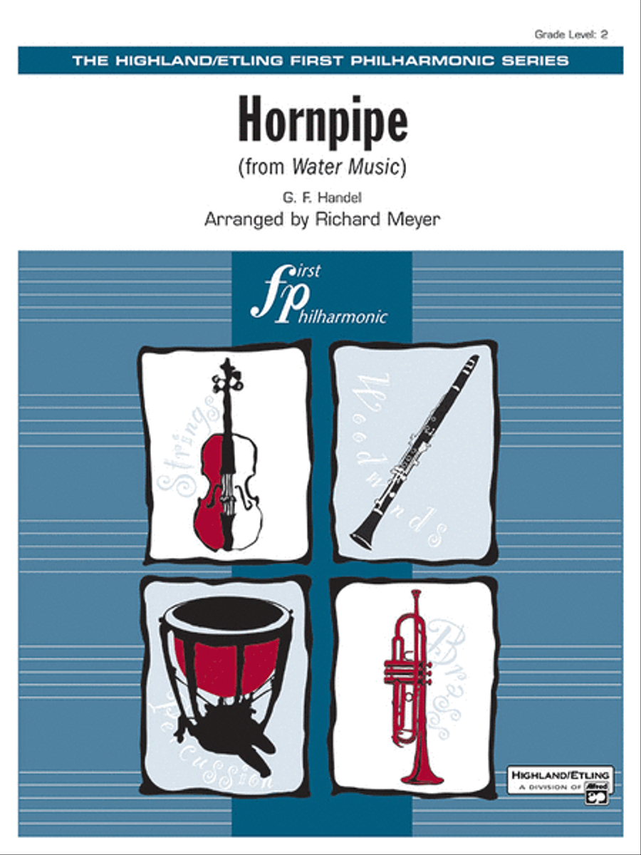 Hornpipe (from Water Music) Full Orchestra scores gallery preview page 1