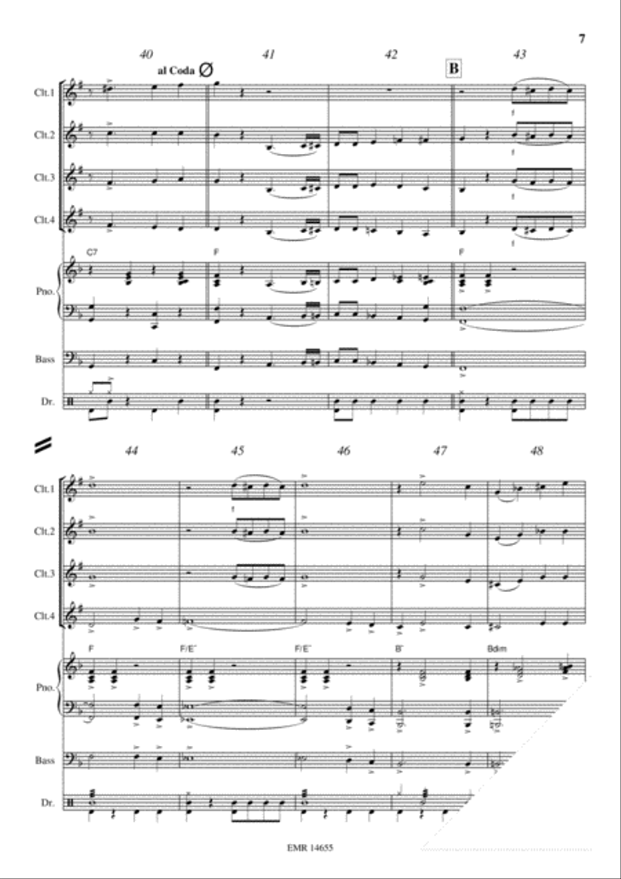 Good Friends Clarinet scores gallery preview page 7
