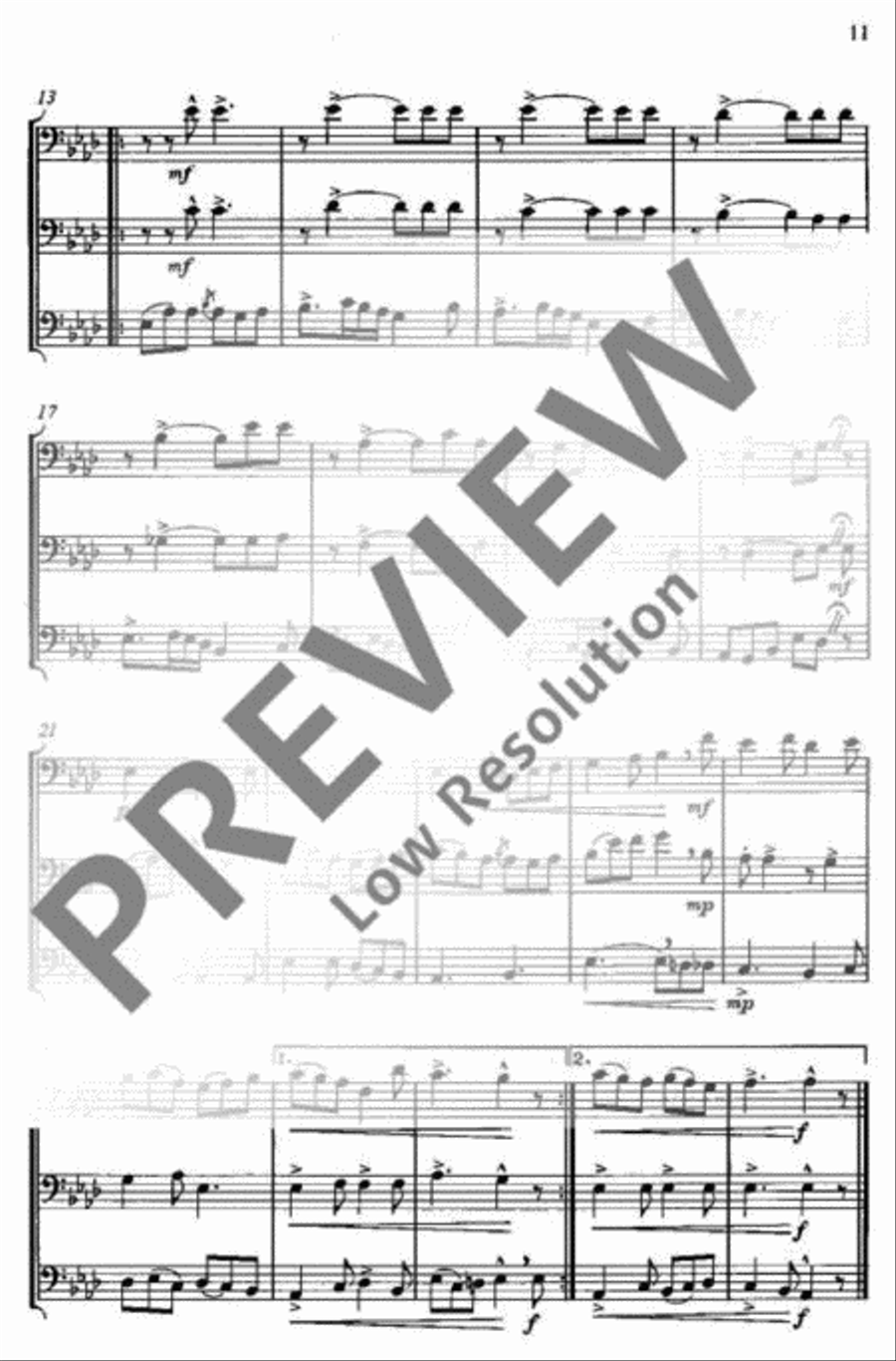 Dance Movements from Europe Performance Score scores gallery preview page 12