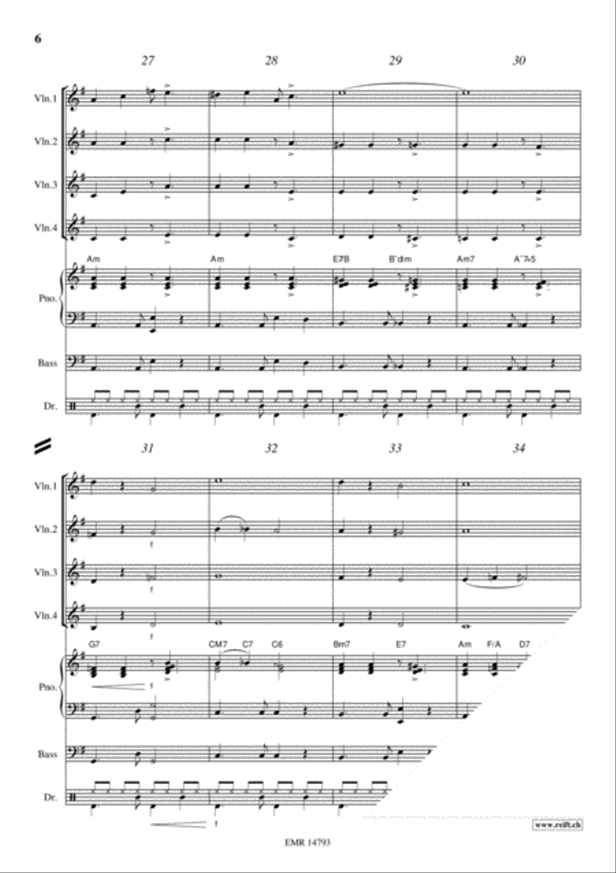 Latino Violin scores gallery preview page 6