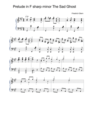 Prelude in F sharp minor (The Sad Ghost)