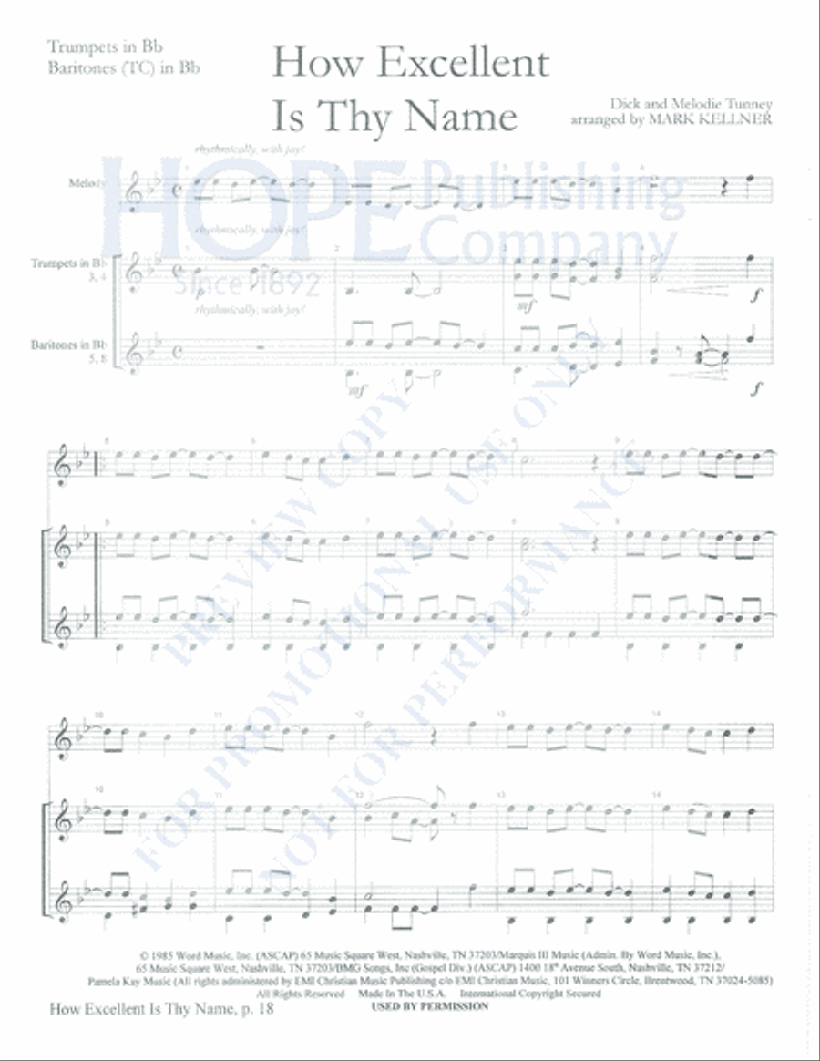 Praise Him with Instruments