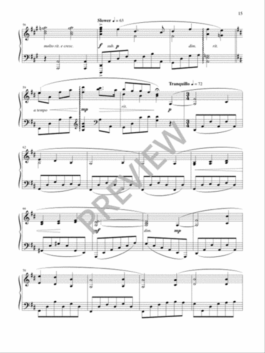 Christmas Medleys at the Piano Piano Solo scores gallery preview page 17