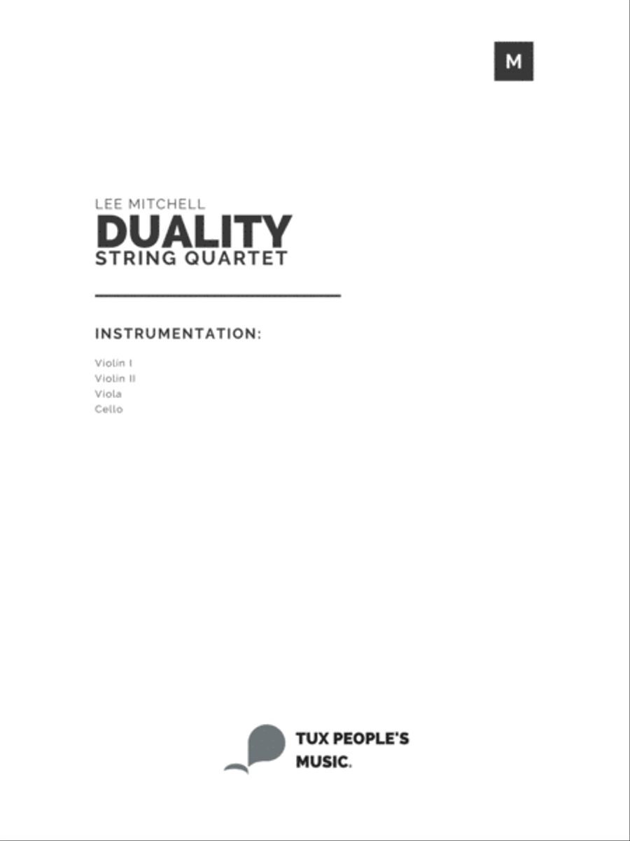 Duality String Quartet scores gallery preview page 2