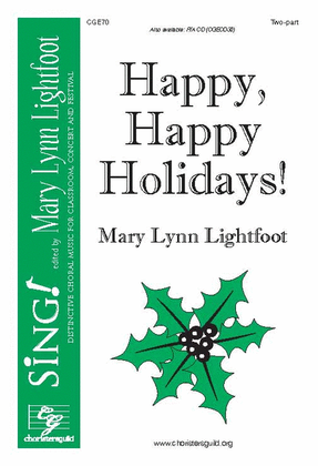 Book cover for Happy, Happy Holidays! (Two-part)