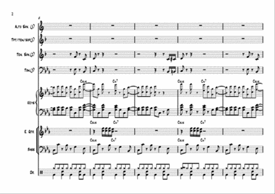 Moving On Up Small Ensemble scores gallery preview page 3