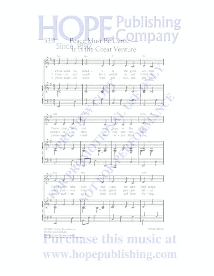 A Place at the Table Choir scores gallery preview page 102