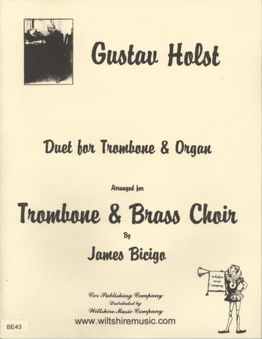 Duet for Trombone & Organ (James Bicigo)