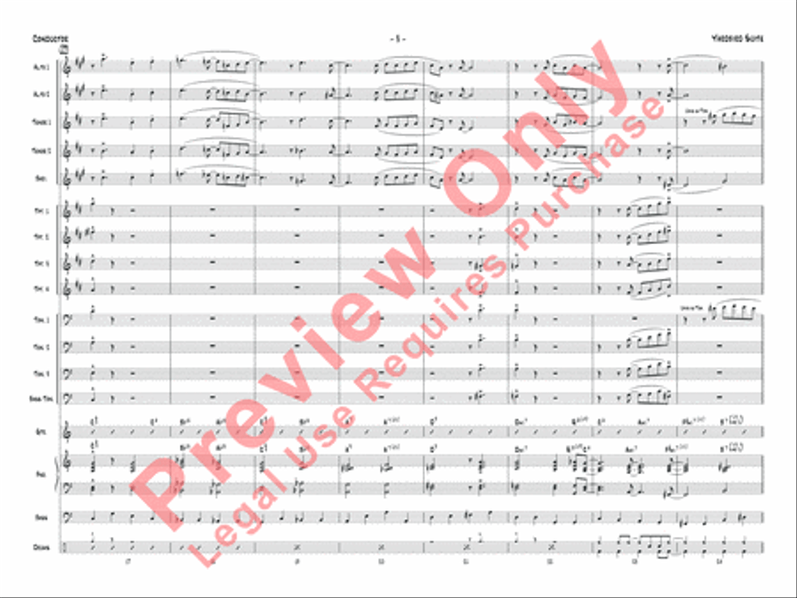Yardbird Suite Jazz Ensemble scores gallery preview page 6