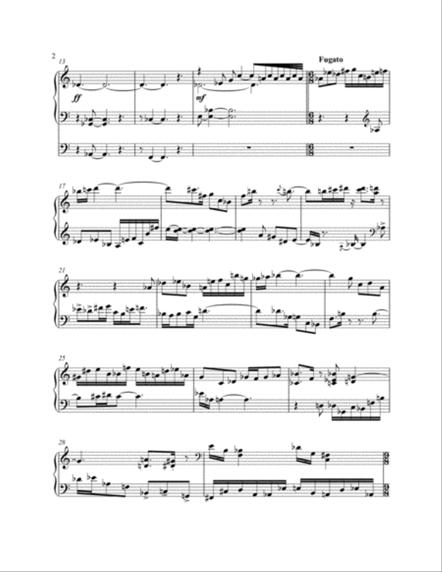Celestial X Organ Solo scores gallery preview page 4
