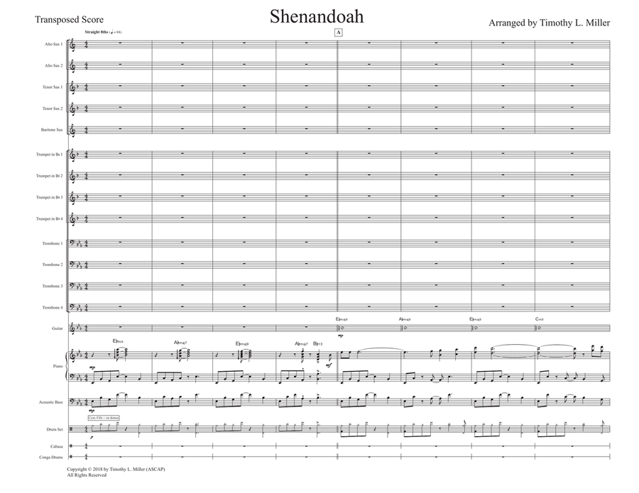 Shenandoah Jazz Ensemble scores gallery preview page 3