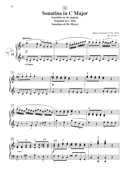 Suzuki Piano School, Volume 3