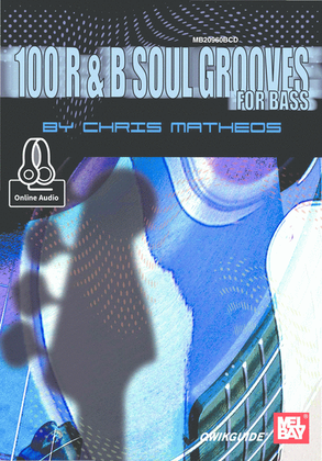 Book cover for 100 R & B Soul Grooves for Bass