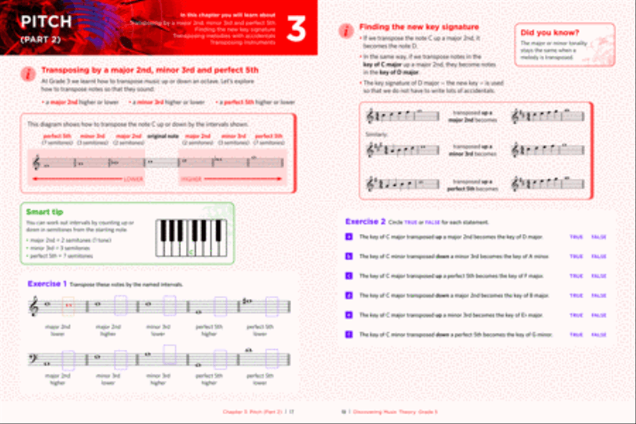 Discovering Music Theory Workbook Activity Books scores gallery preview page 5