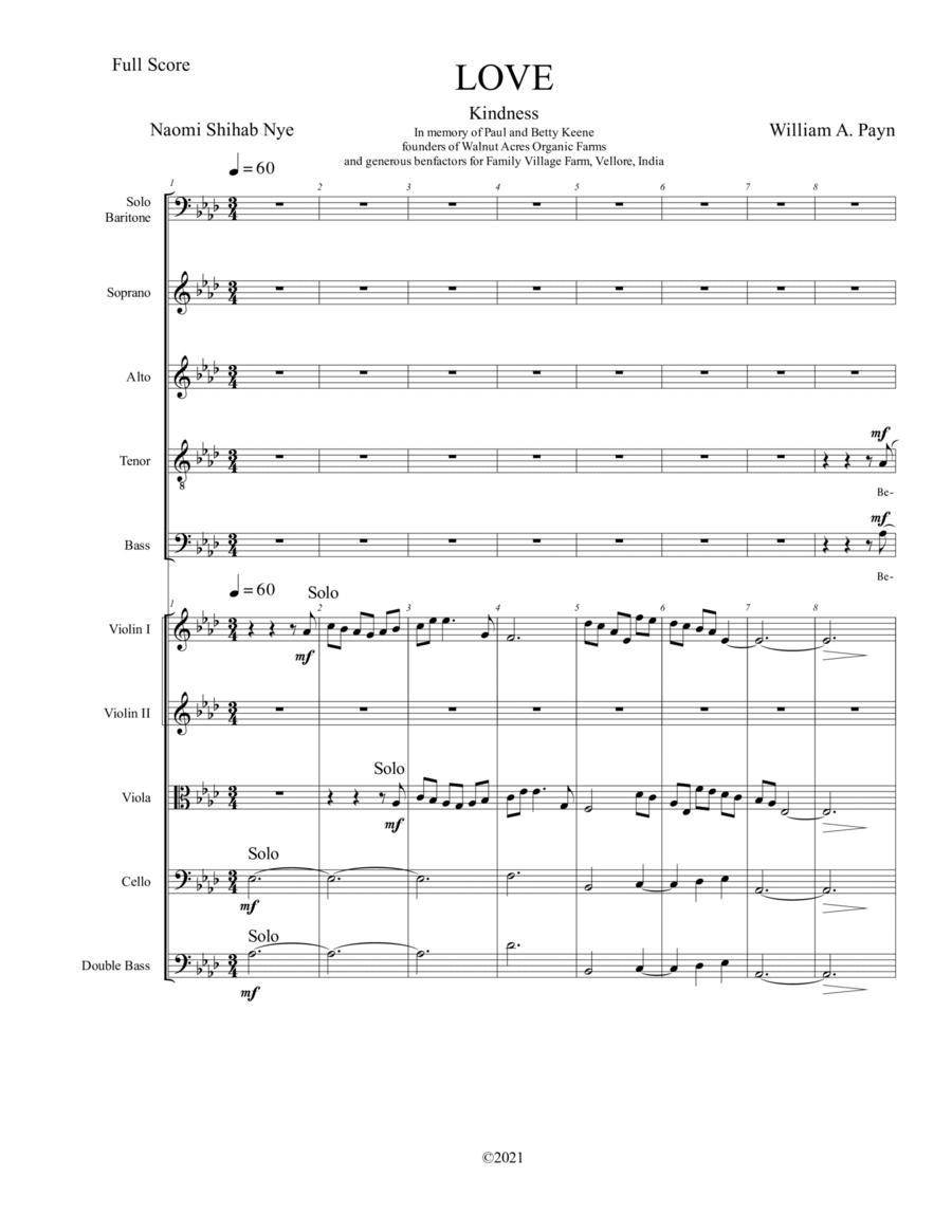Kindness Choir scores gallery preview page 1
