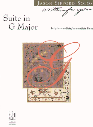 Book cover for Suite in G Major