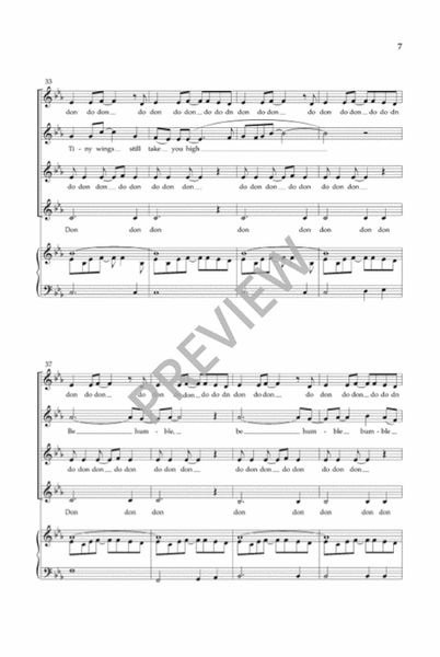 Bumble Bee - SSAA (Vocal Score) image number null