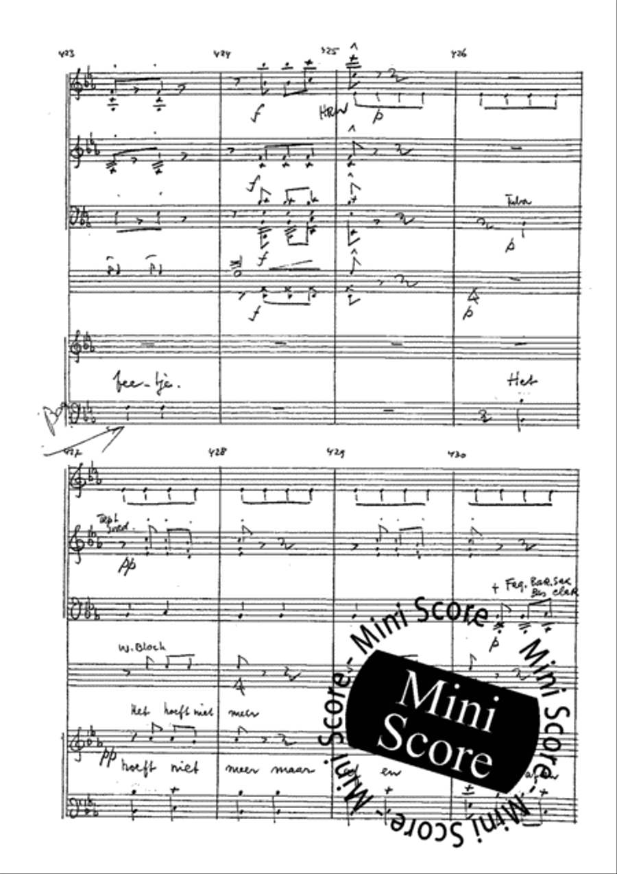 Polderstad Fanfare Band scores gallery preview page 39