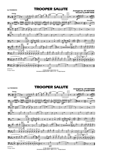 Trooper Salute - 2nd Trombone