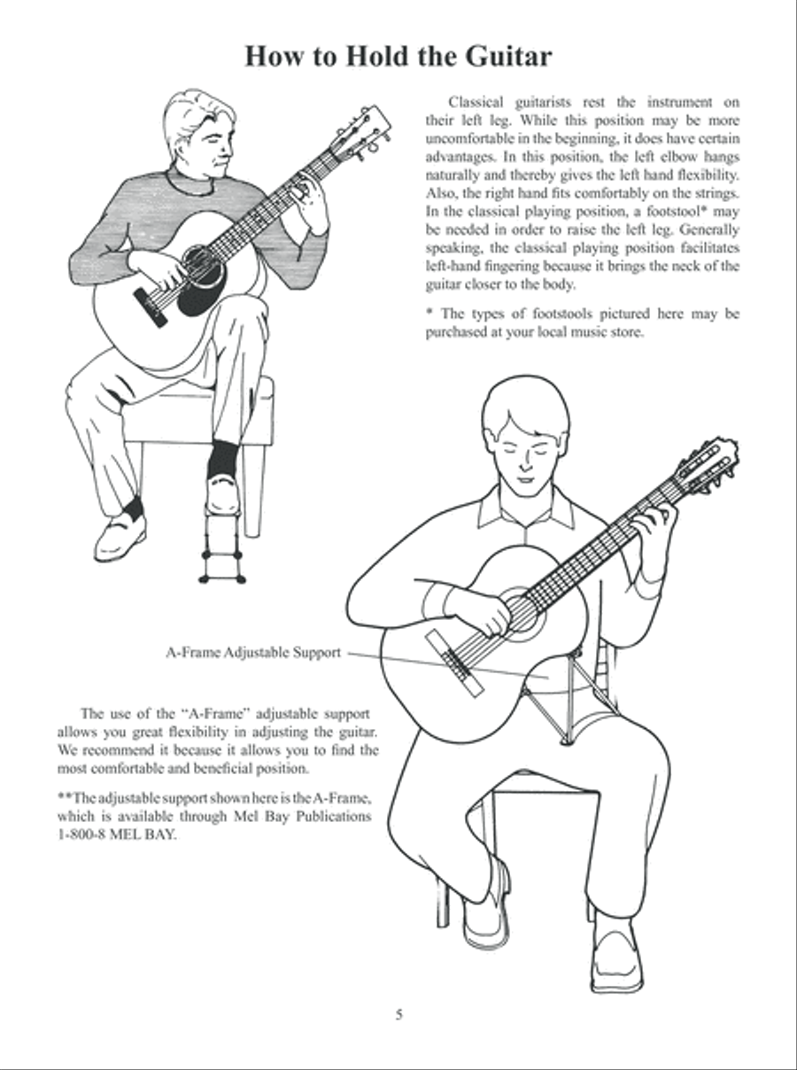 First Lessons Classical Guitar Acoustic Guitar scores gallery preview page 6