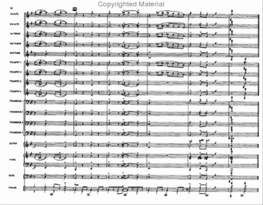Swing Machine Jazz Ensemble scores gallery preview page 16