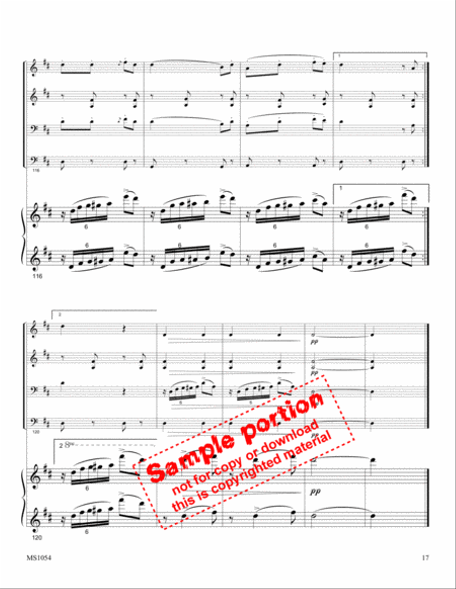 Stand Up For Jesus w/piano Cello scores gallery preview page 7