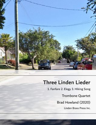 Three Linden Lieder for Trombone Quartet