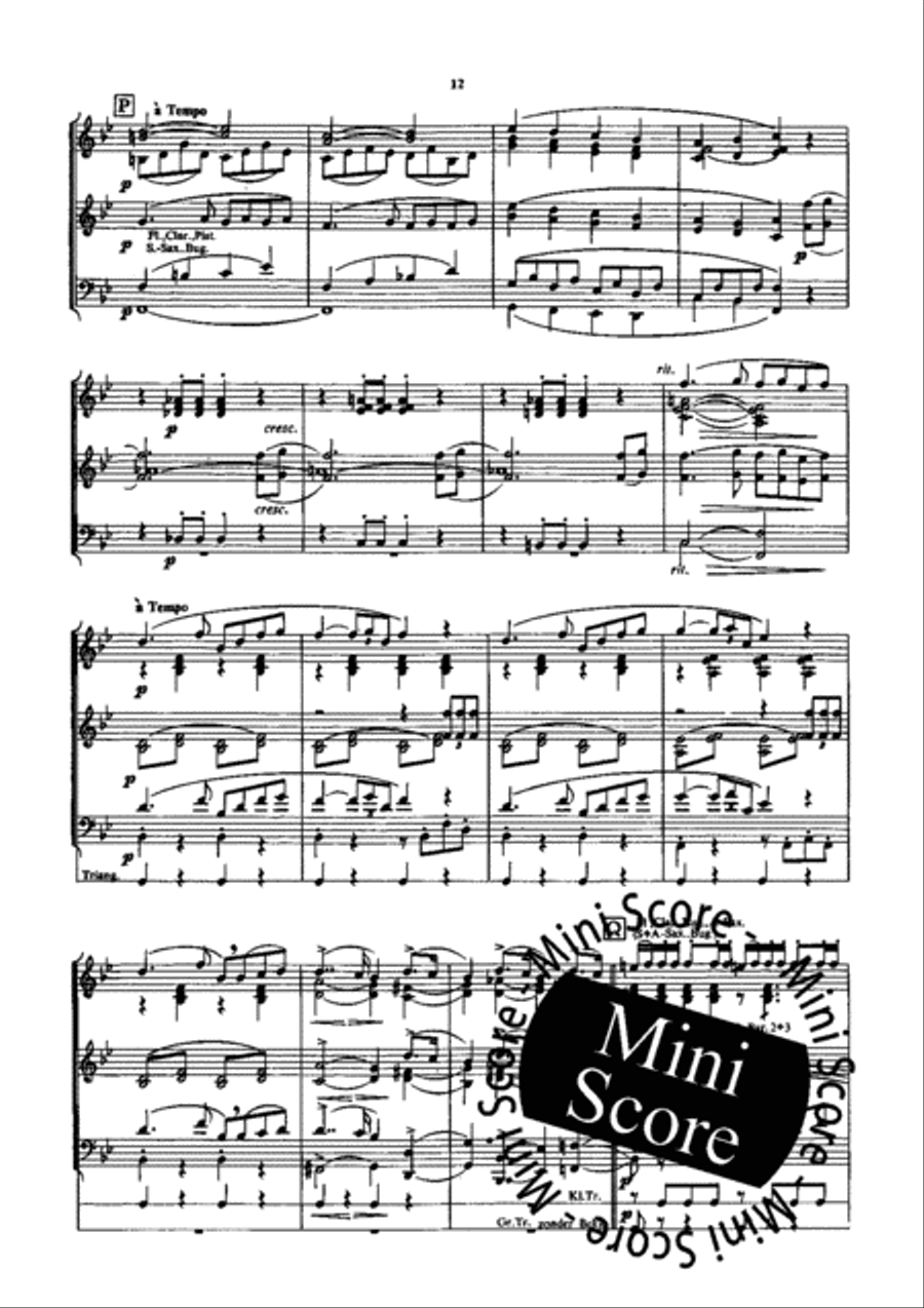 The Bohemian Girl Fanfare Band scores gallery preview page 14