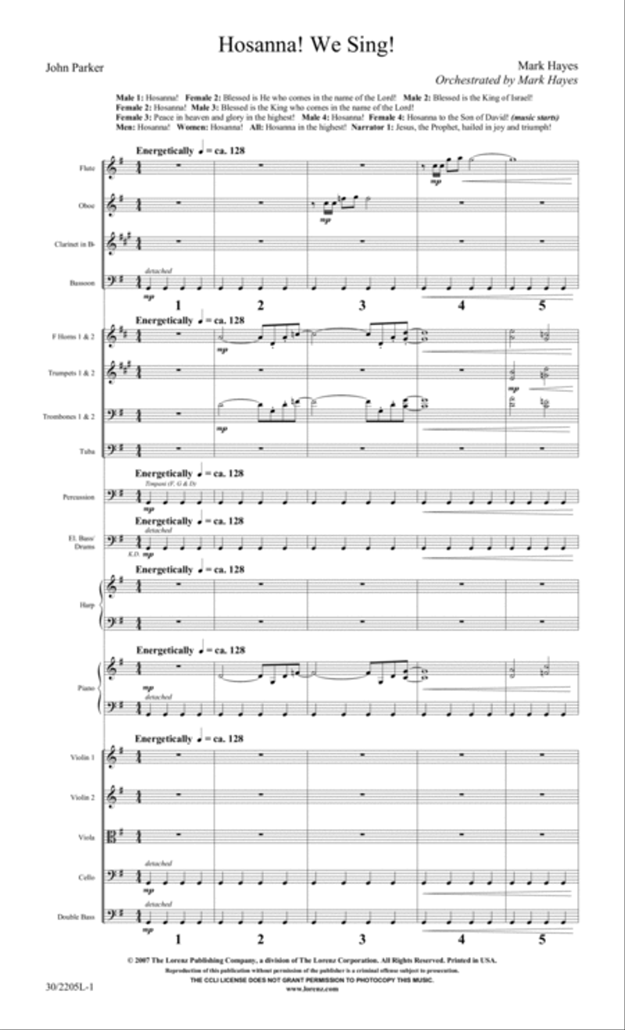 Forsaken Choir scores gallery preview page 3