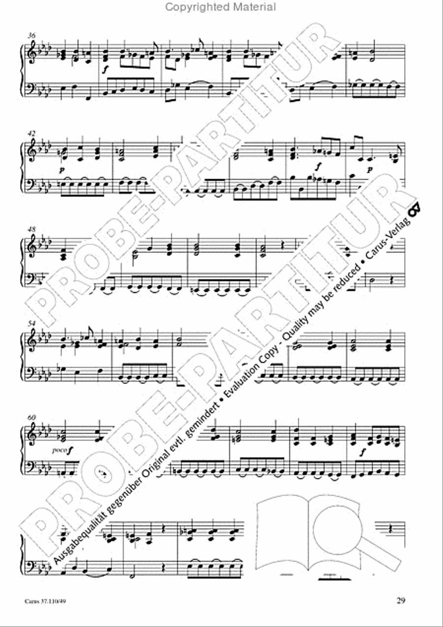 Markuspassion. Werkausgabe Reihe 1, Bd. 7 (Homilius) Organ scores gallery preview page 30