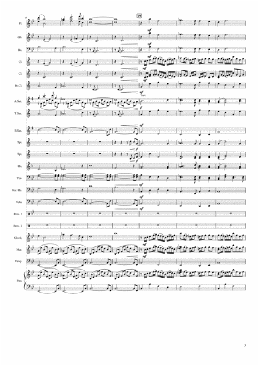 Nostalgia Nostalgia Concert Band scores gallery preview page 3