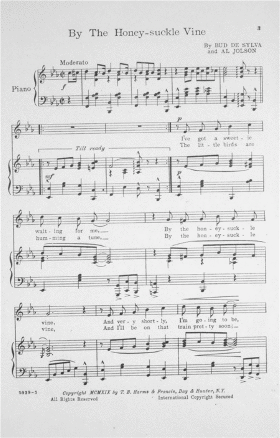 By the Honeysuckle Vine Voice scores gallery preview page 2
