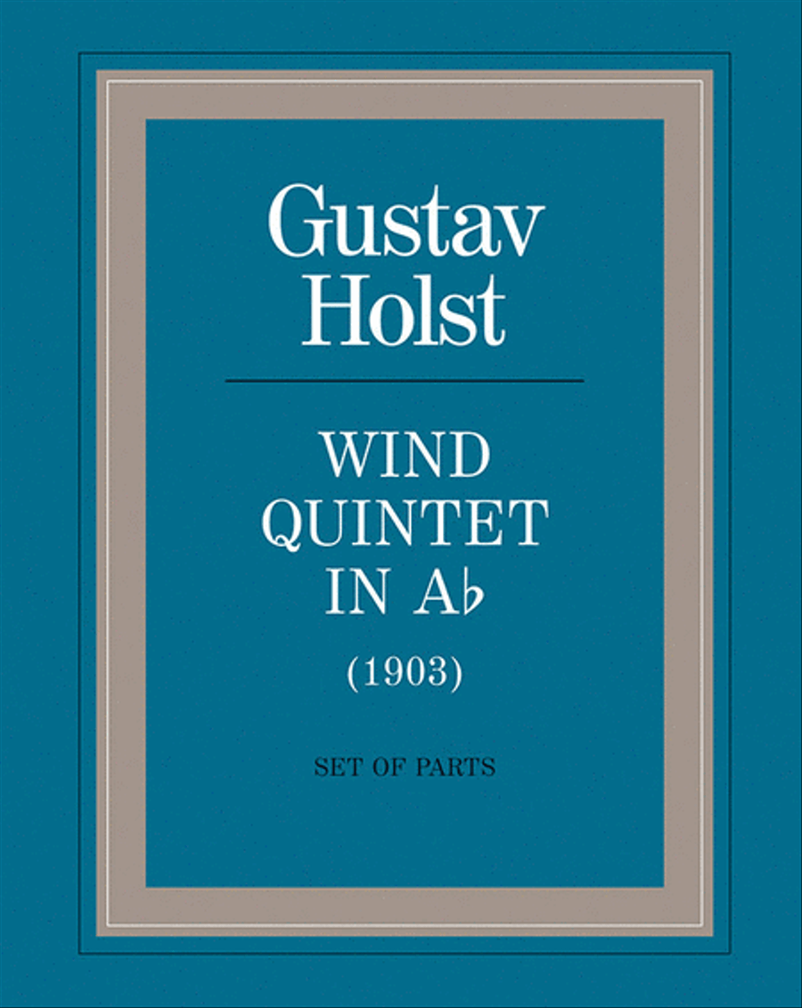 Wind Quintet in A Flat Woodwind Quintet scores gallery preview page 1
