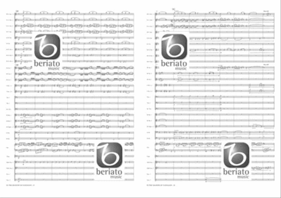 In the Shadow of Napoleon Fanfare Band scores gallery preview page 15