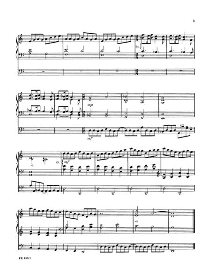 Sketches for Organ Organ Solo scores gallery preview page 3